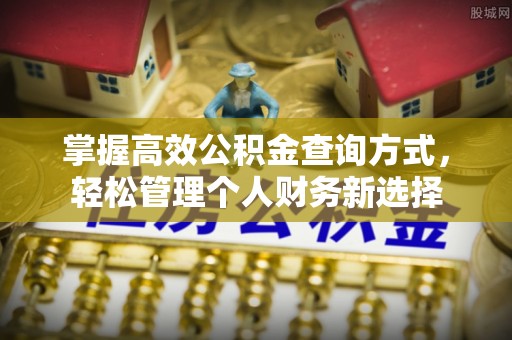普兰掌握高效公积金查询方式，轻松管理个人财务新选择